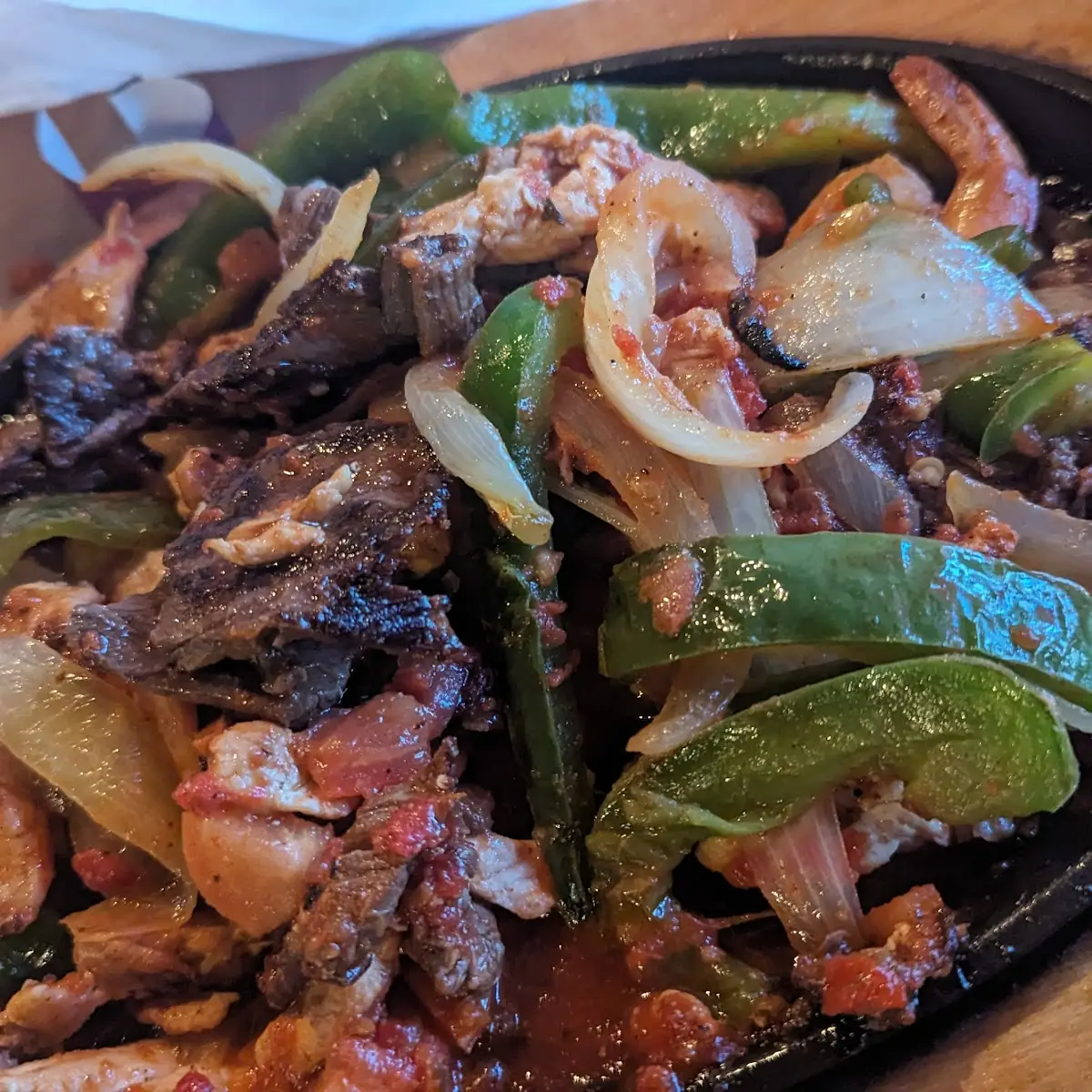 Steak or Chicken Fajitas