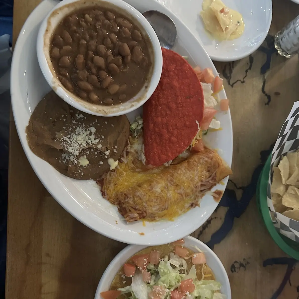 Enchilada Plate