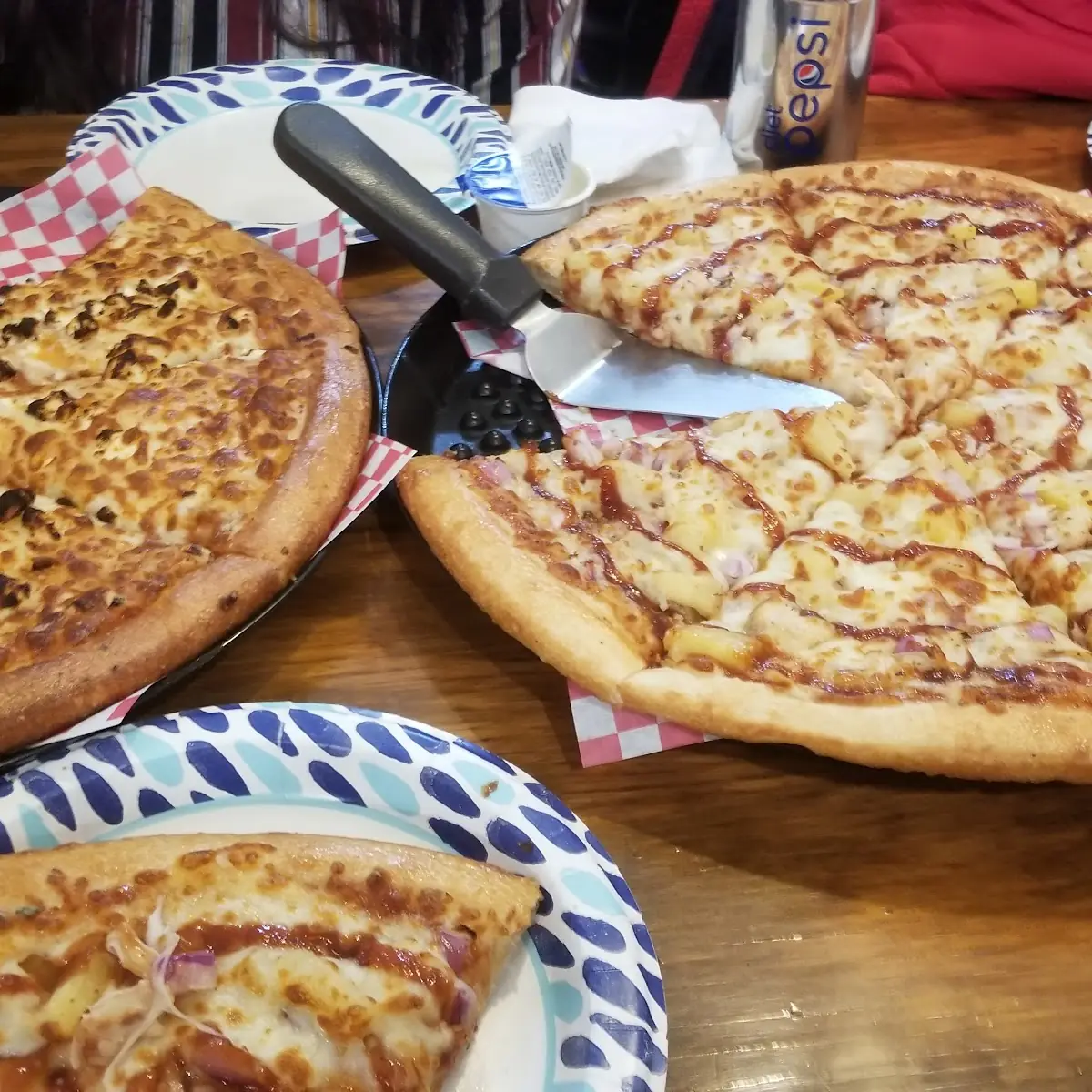 Hawaiian BBQ Chicken Pizza