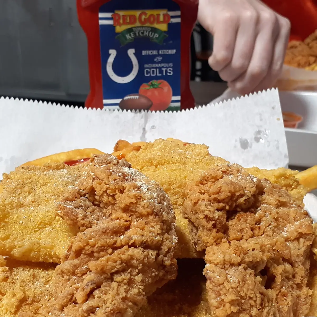 Catfish and Chicken Tender Basket