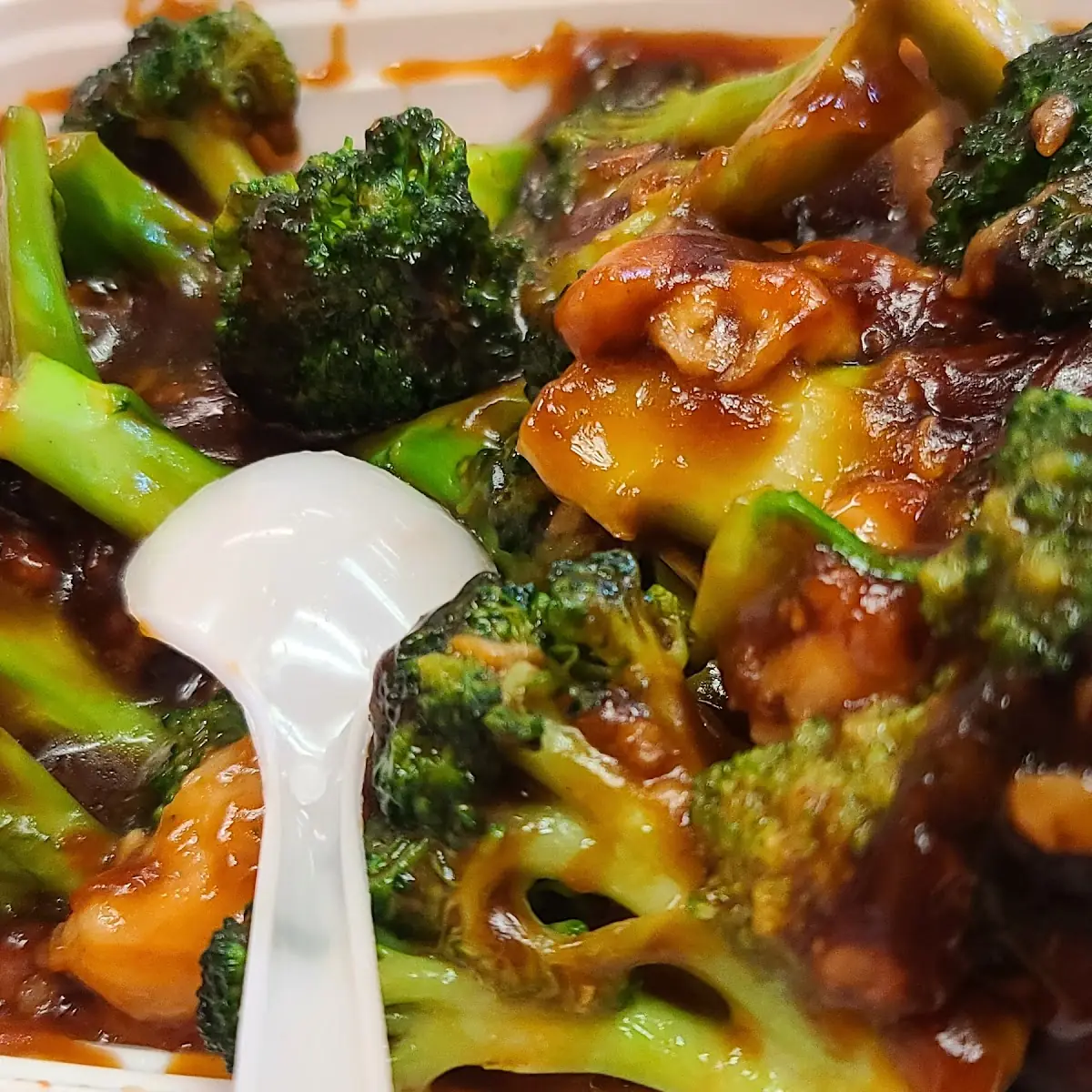 Broccoli w Garlic Sauce