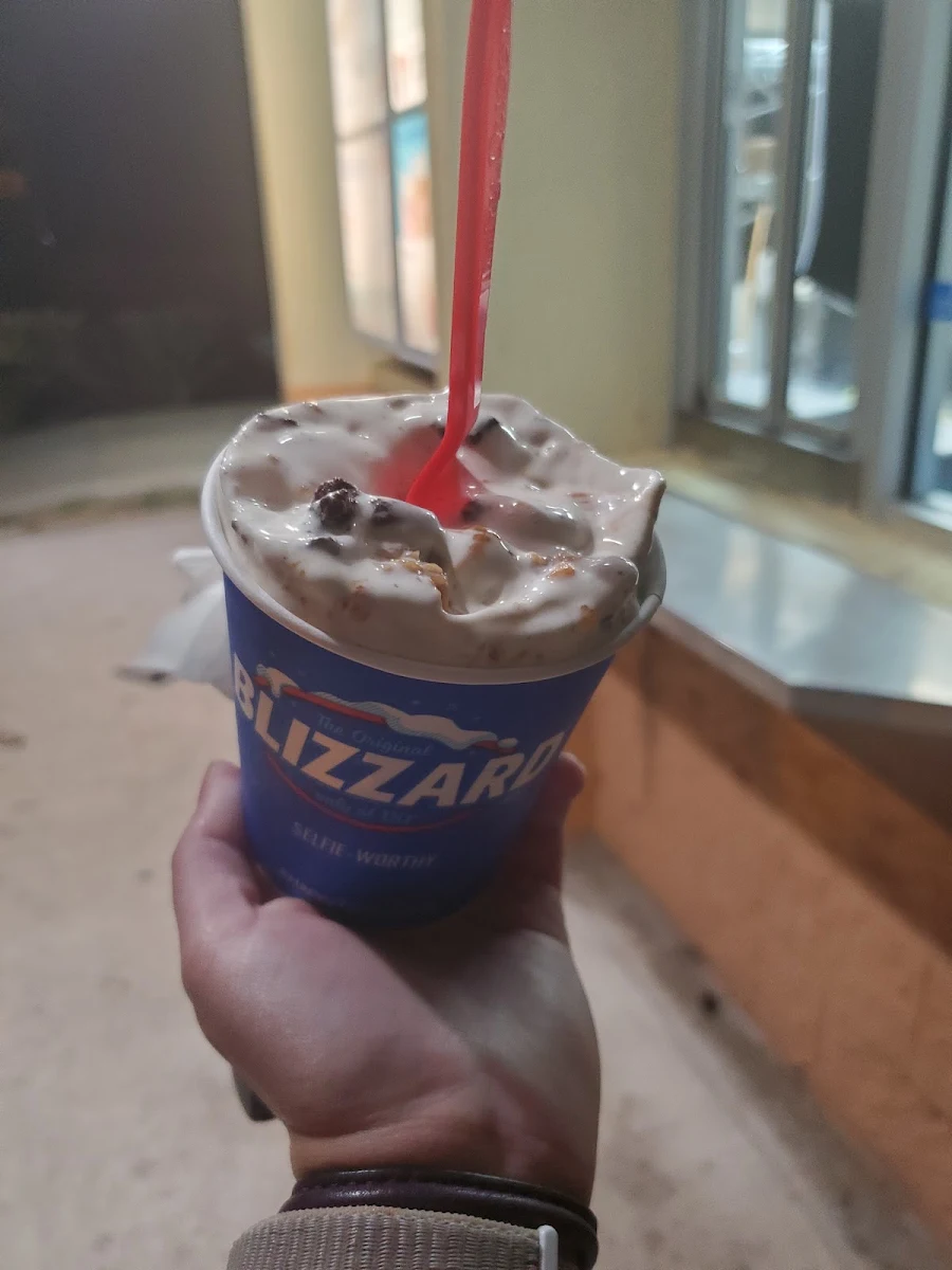 Salted Caramel Toffee Blizzard