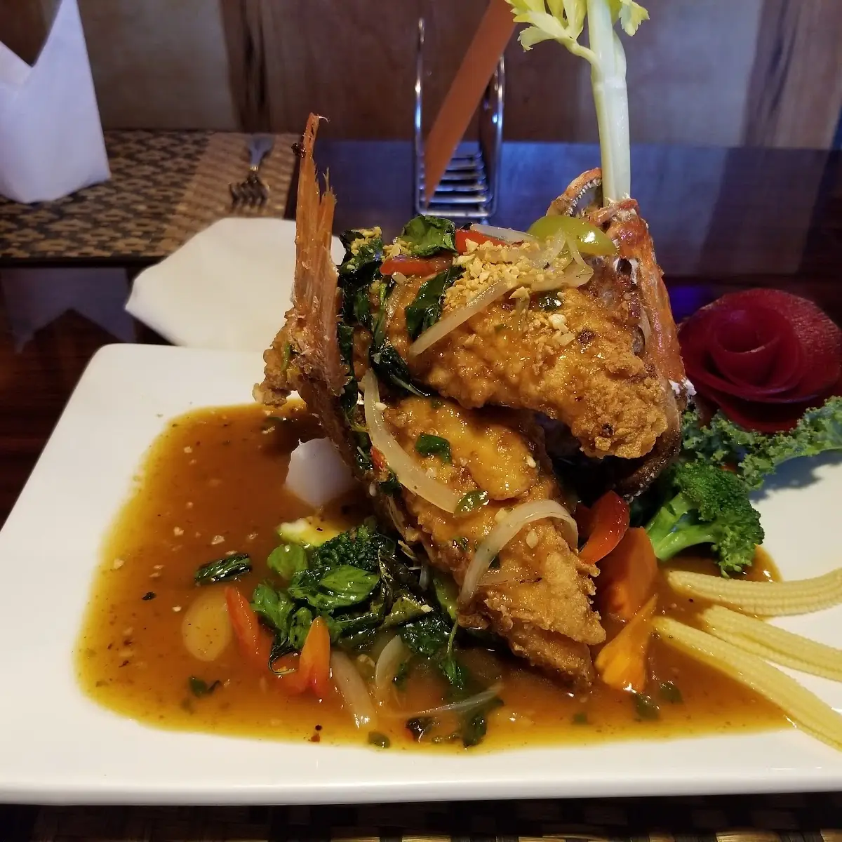 Red Snapper with Basil Sauce