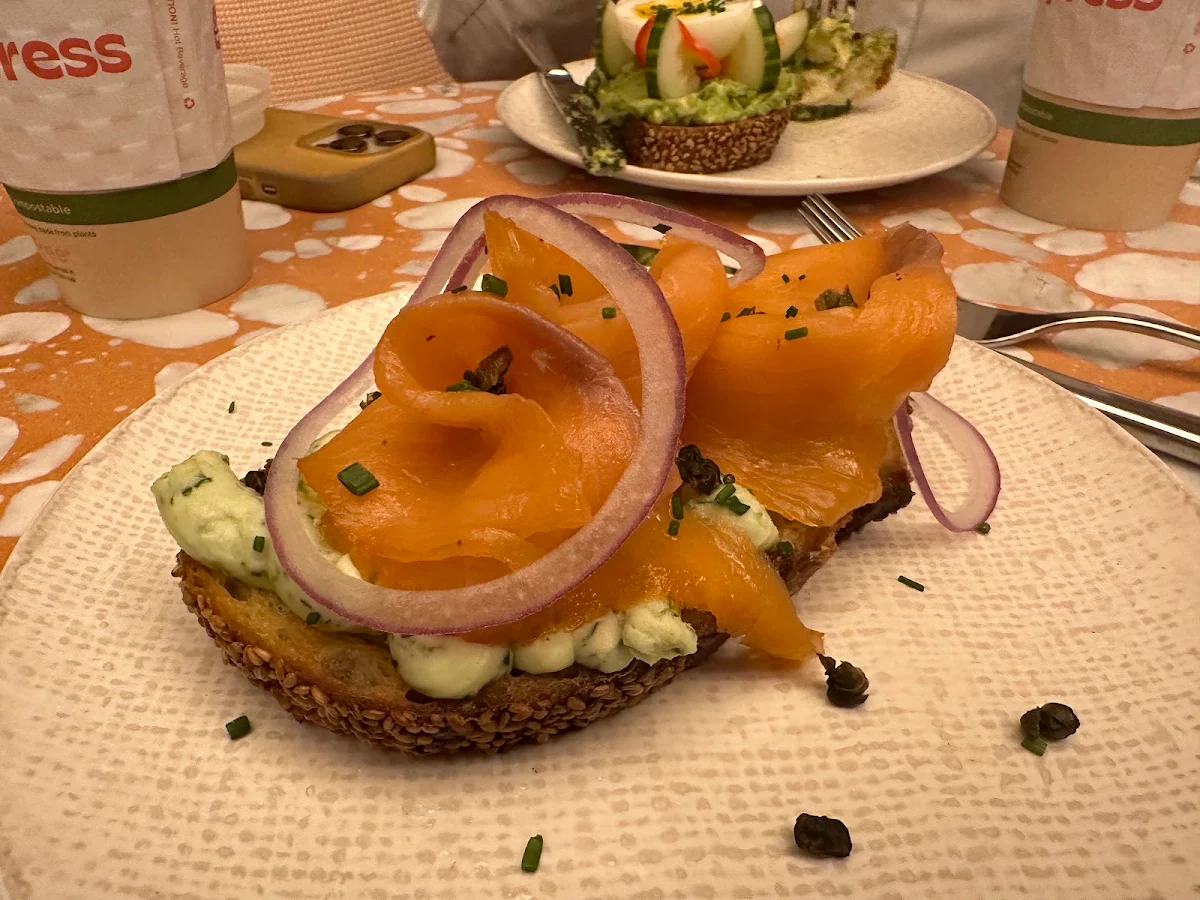 Smoked Salmon Toast
