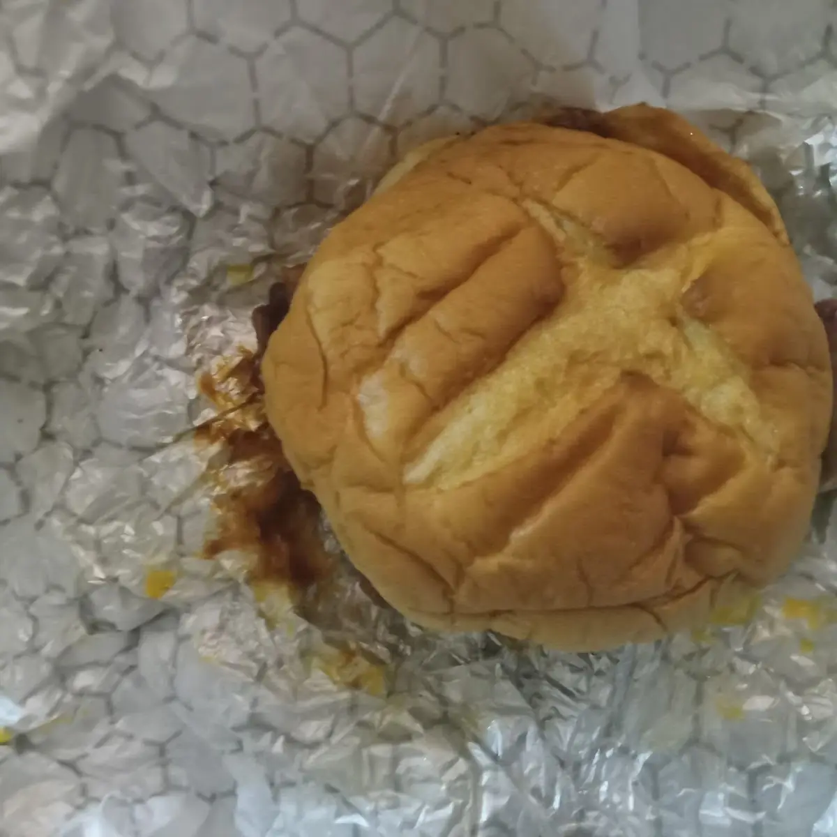 Quarter Pound Chopped Brisket Sandwich