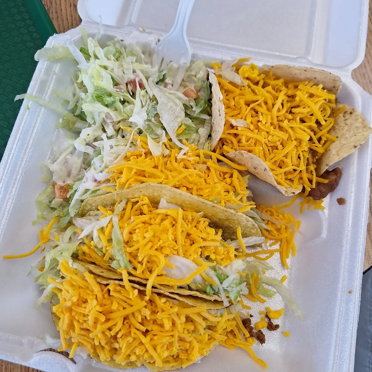 Tacos Salad Beans