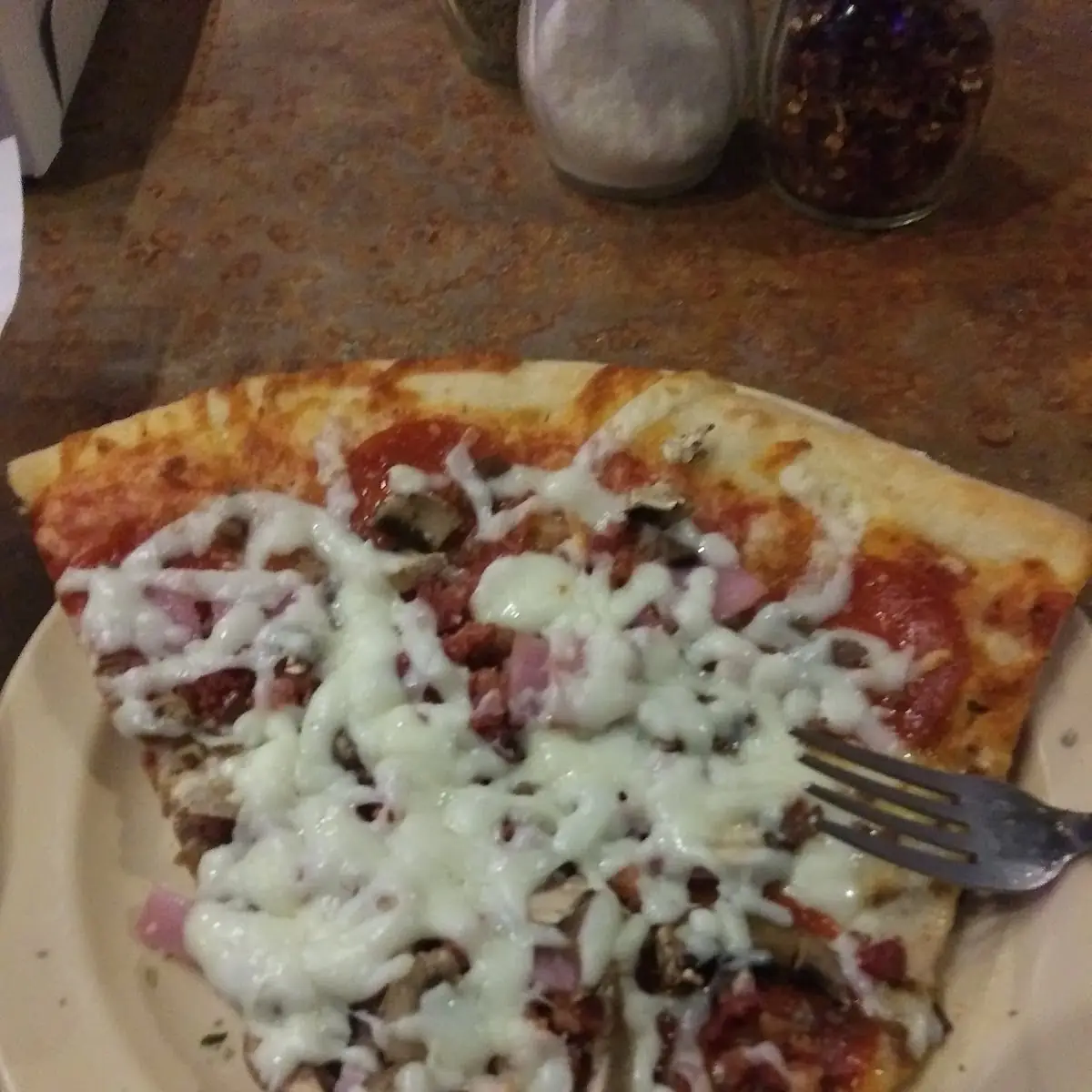 A Slice of Meat Lovers Pizza