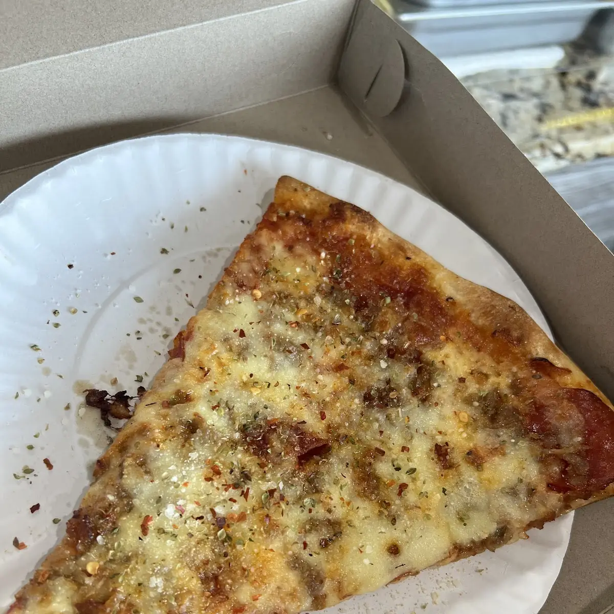 Pepperoni & Italian Sausage Slice