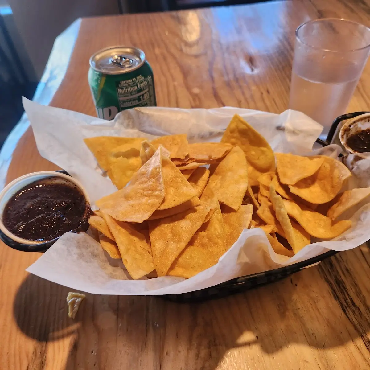 Chips and Hot Sauce