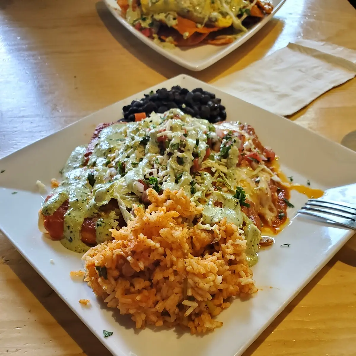 Enchilada Plate