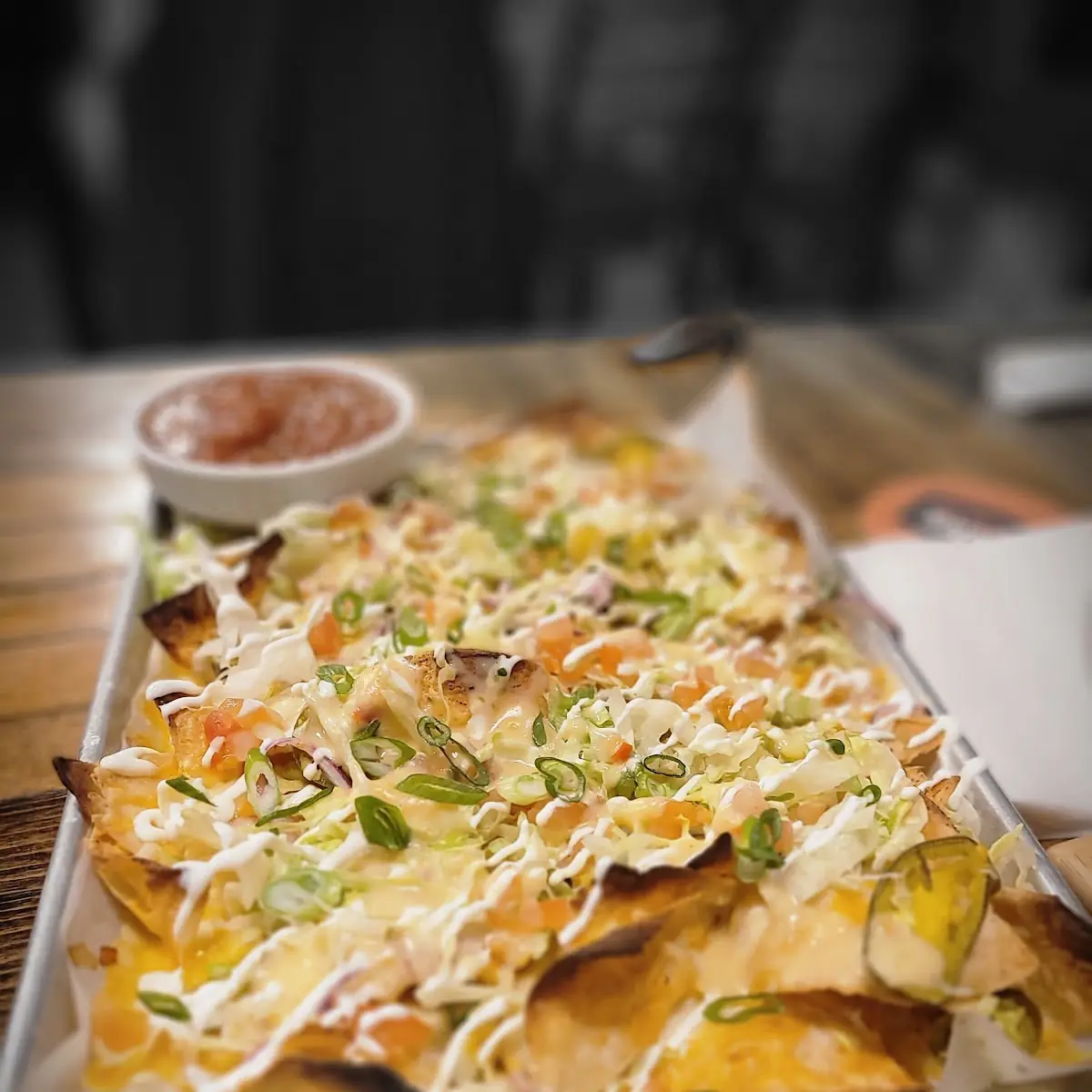 Sheet Pan Nachos, Frank Brewing Co.
