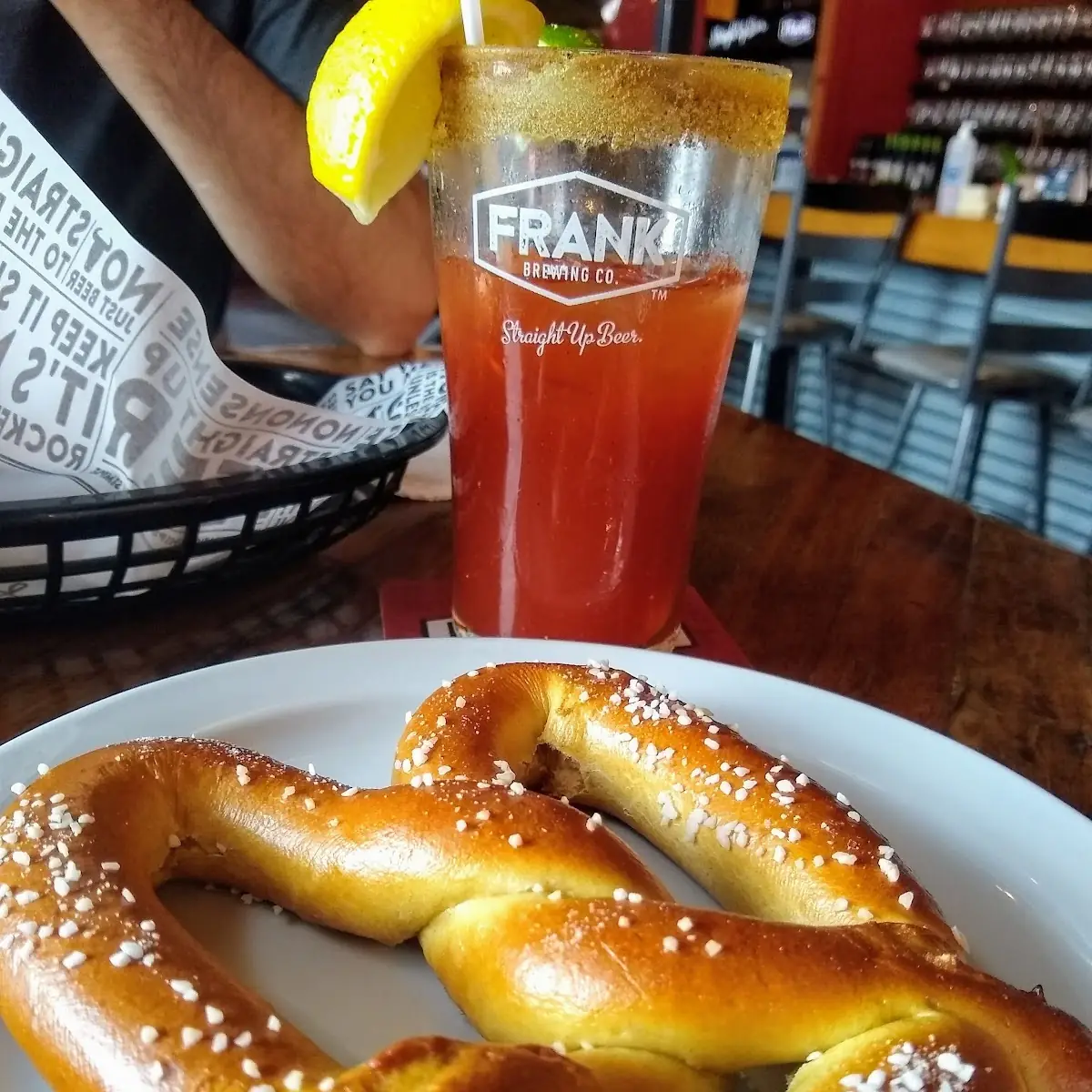 Soft Pretzels, Frank Brewing Co.