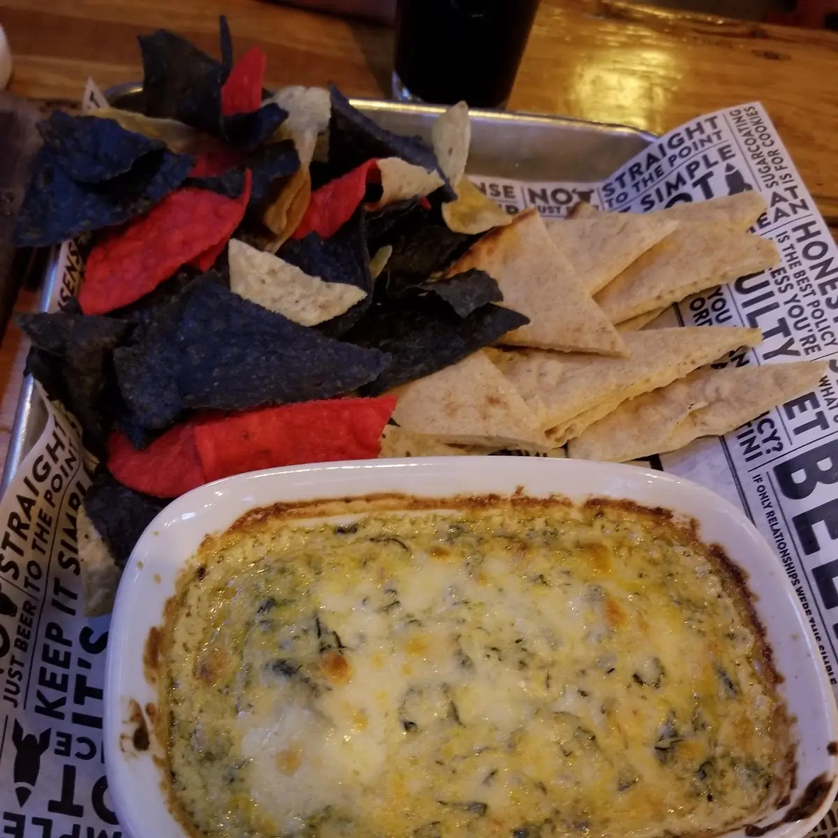 Spinach Dip, Frank Brewing Co.
