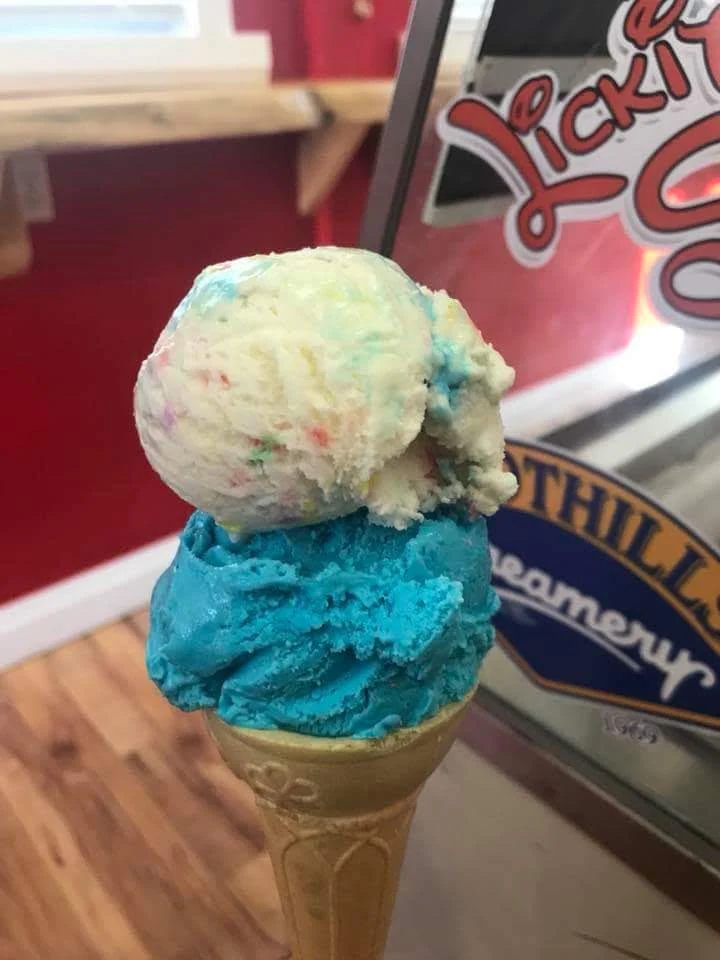 Bubble Gum and Birthday Cake Ice Cream