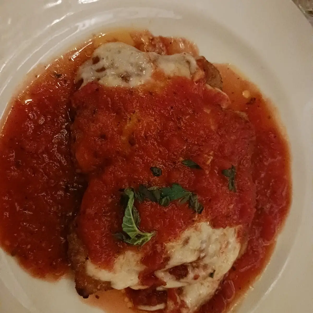 Chicken Parmigiana