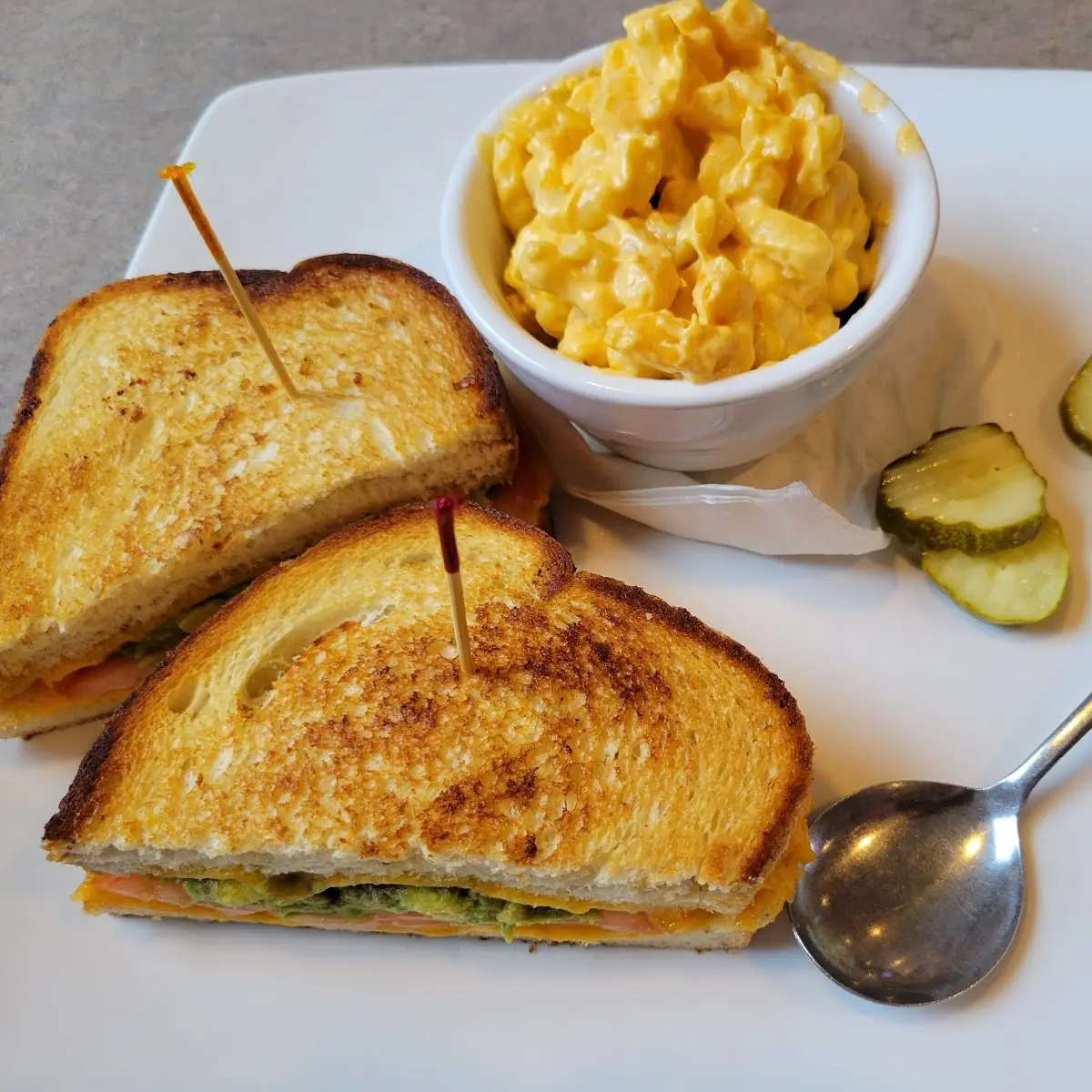 Stuffed Grilled Cheese Sandwich