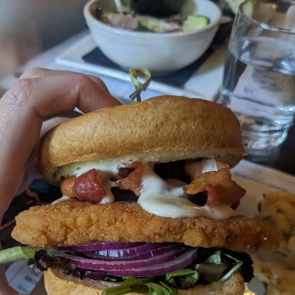 Chicken Bacon Ranch Sandwich