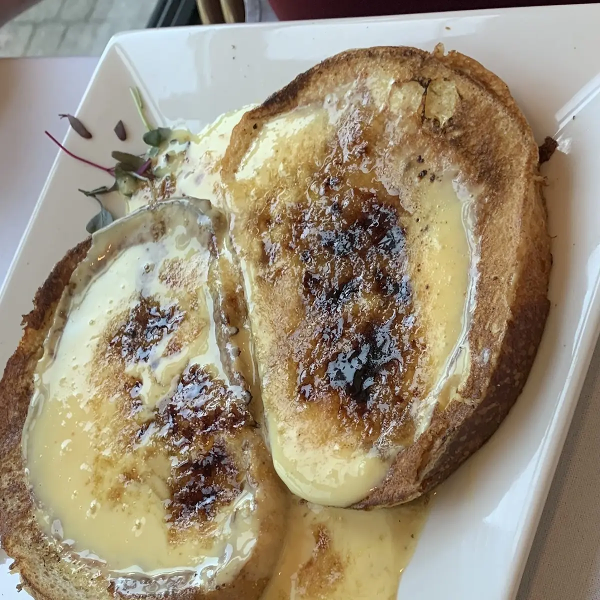 Crème Brûlée French Toast