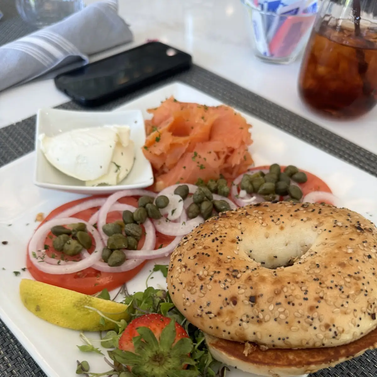 Smoked Salmon Plate