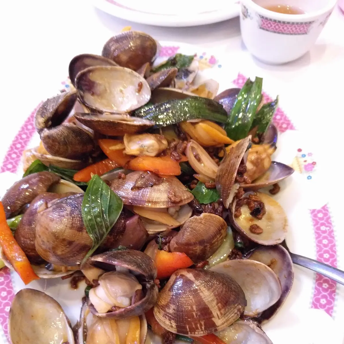 Clams with Black Bean Sauce