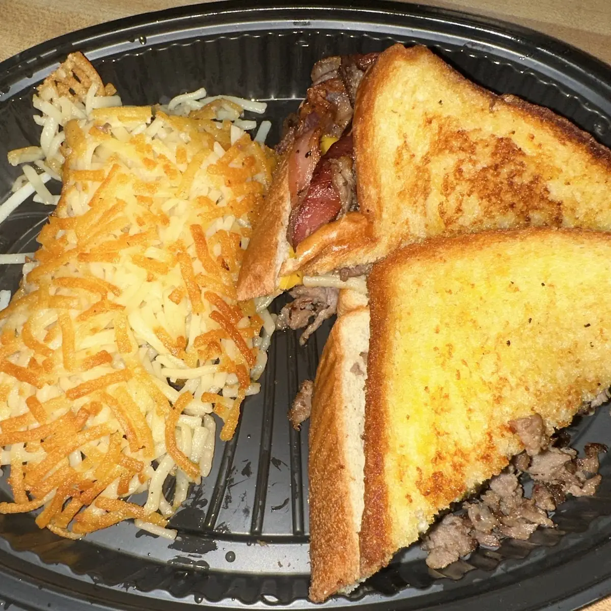 Egg & Cheese Melt Plate
