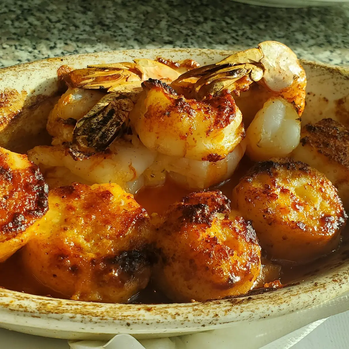 Broiled Sea Scallops