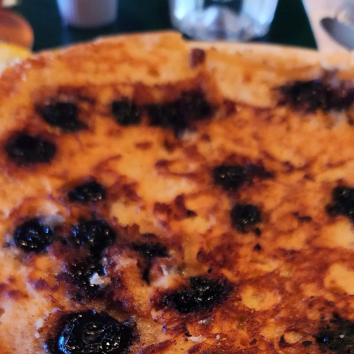 Blueberry Beer Pancakes
