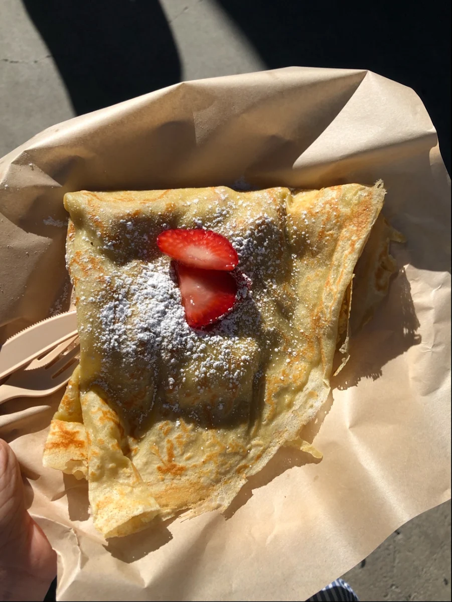 Strawberry Cheesecake Crepe