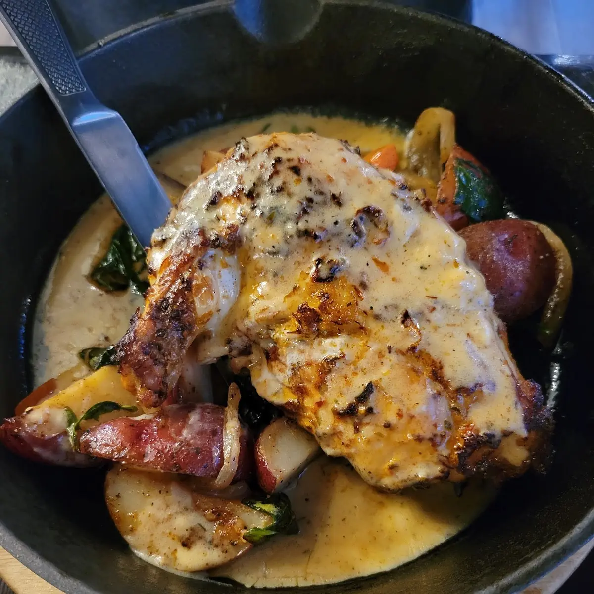 Cast Iron Roasted Chicken