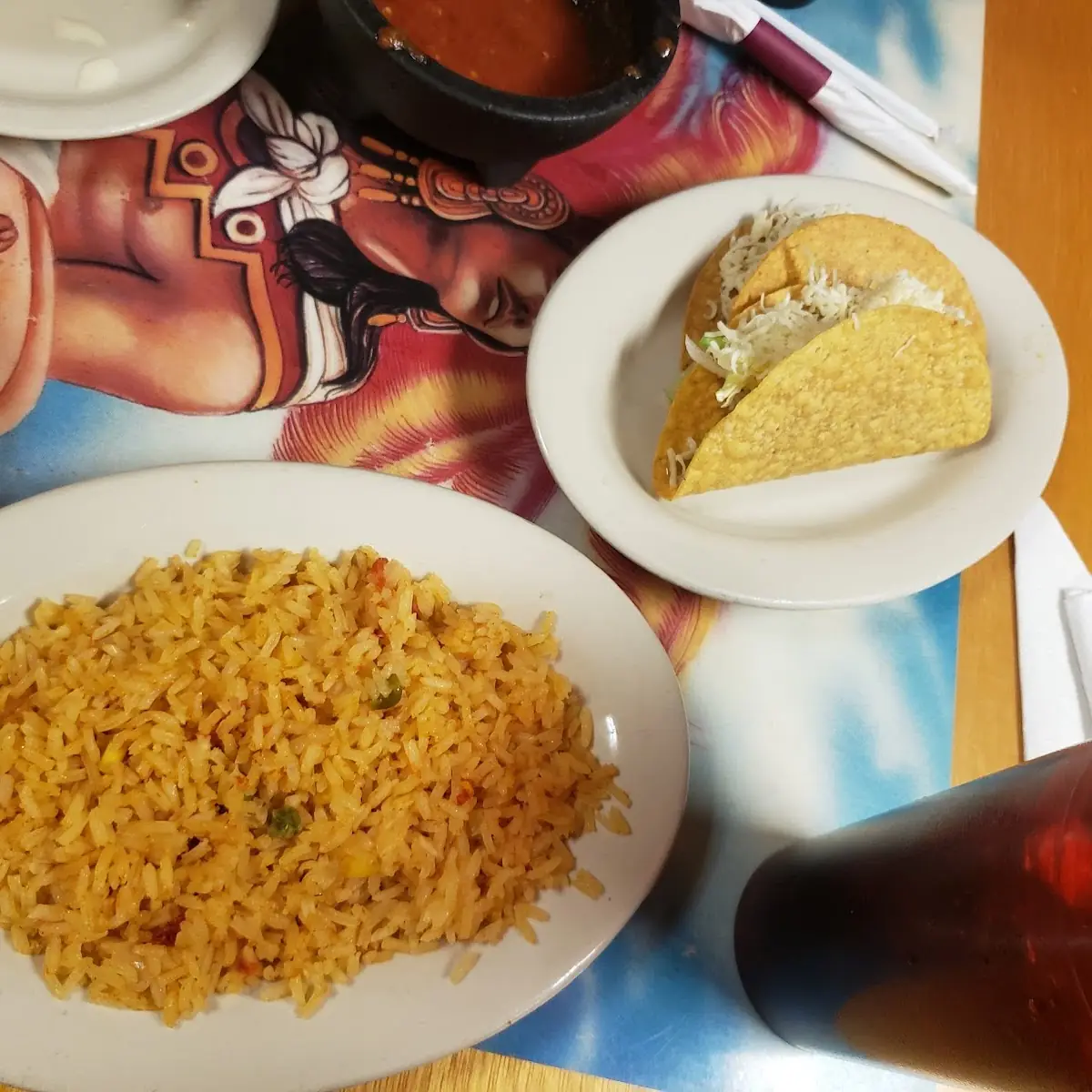 Beef Tacos and Rice