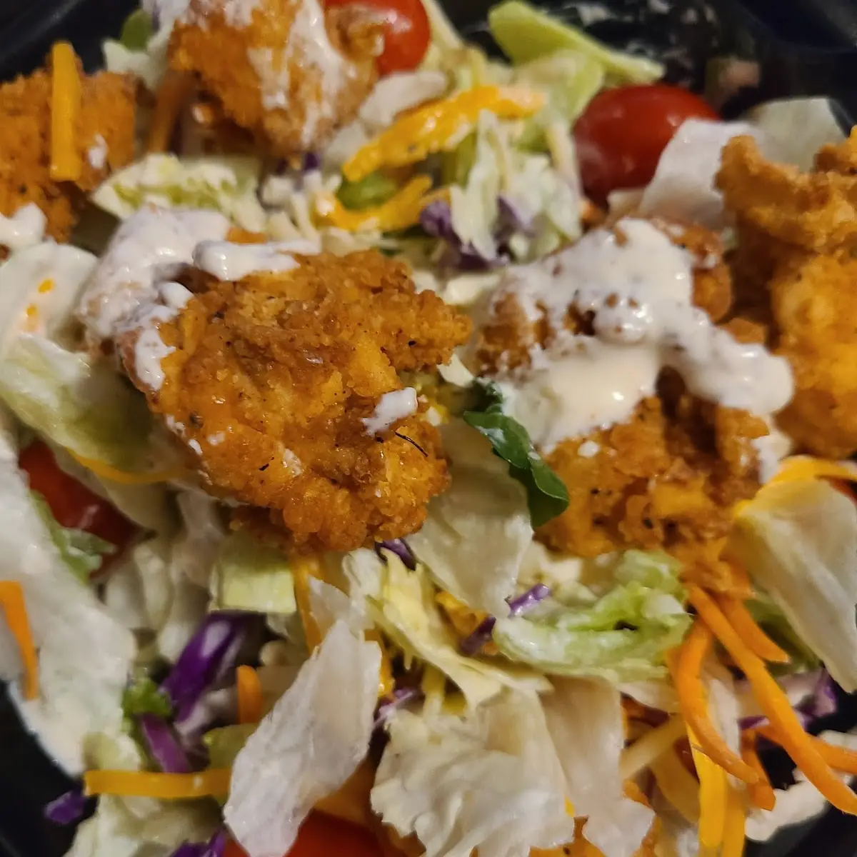 Crispy Chicken Salad