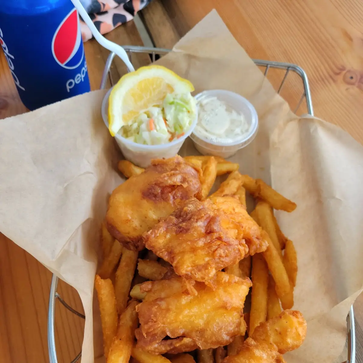 Cod Fish and Chips