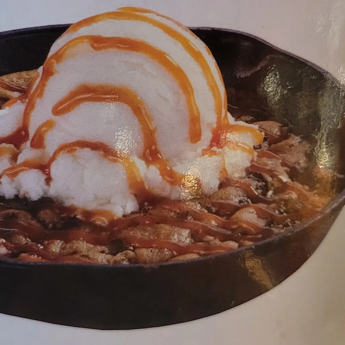 Skillet Chocolate Chip Cookie
