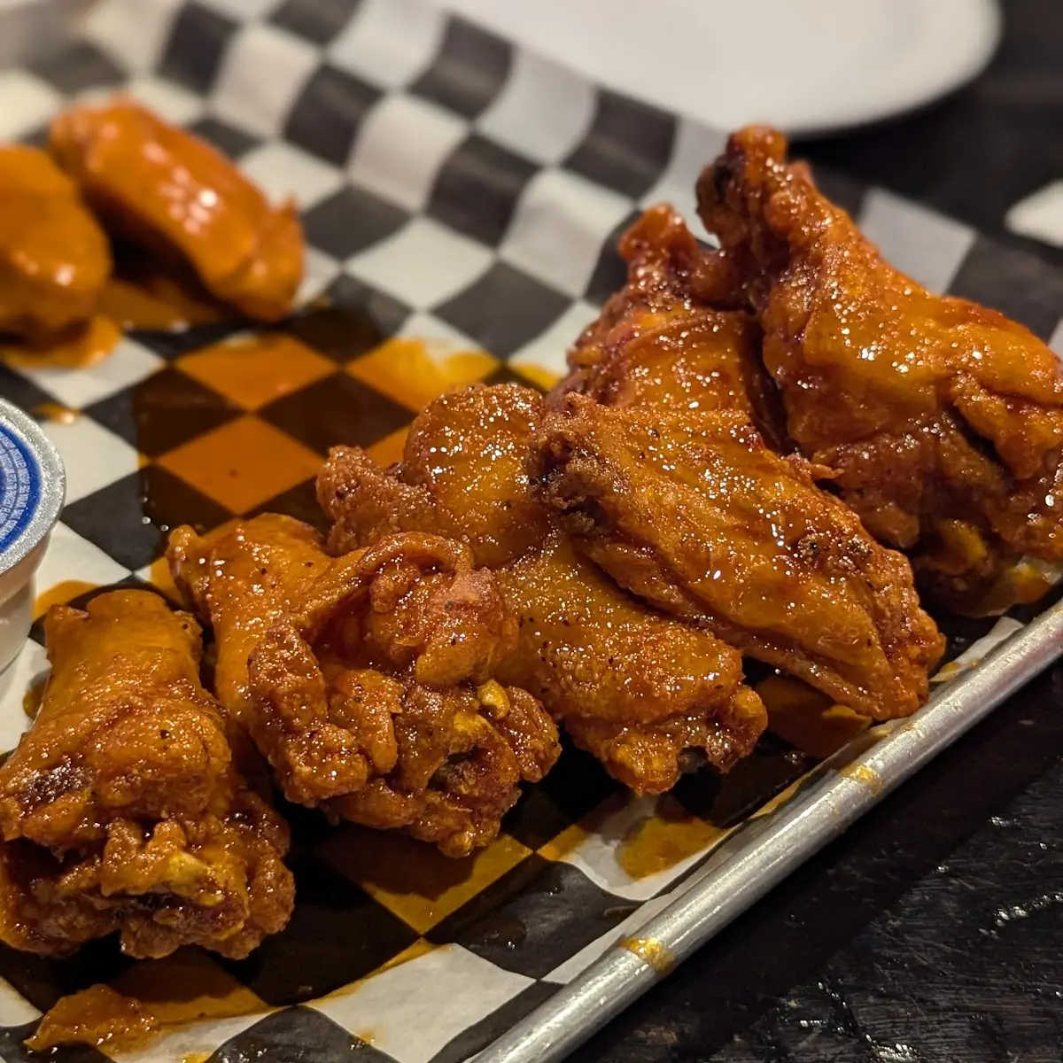 Spicy Chicken Wings and Modelo Beer
