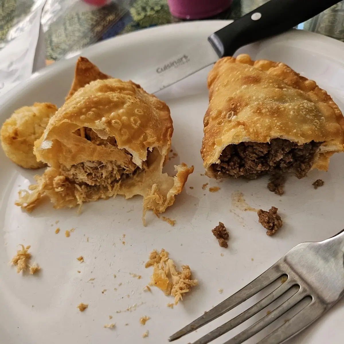 Chicken and Beef Empanada