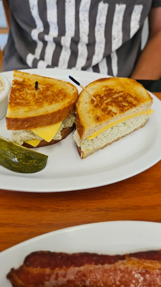 Patty Melt Grilled Rye Bread