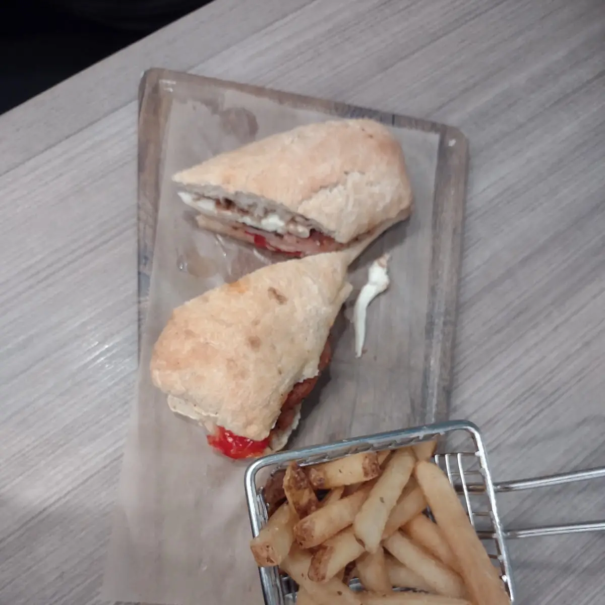 Chicken Caprese Sandwich