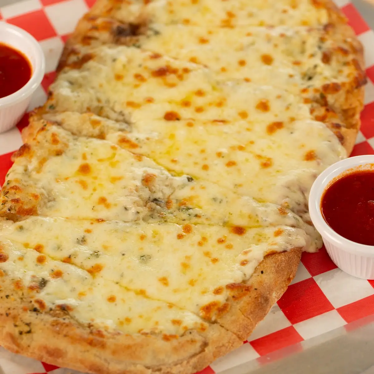 Cheesy Garlic Bread with Marinara