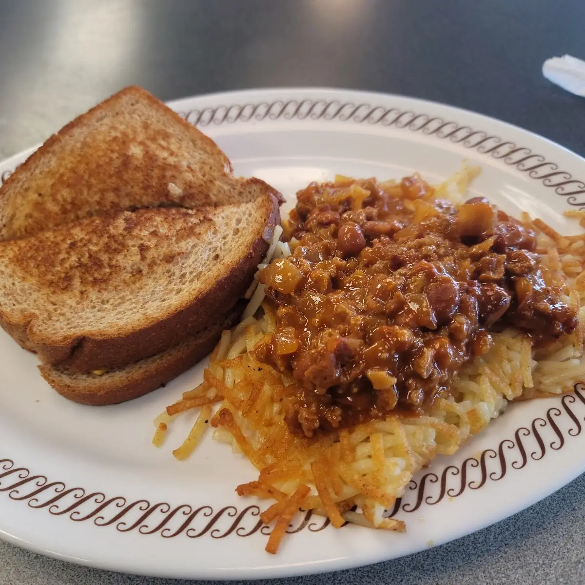 Grilled Cheese and Hash Browns