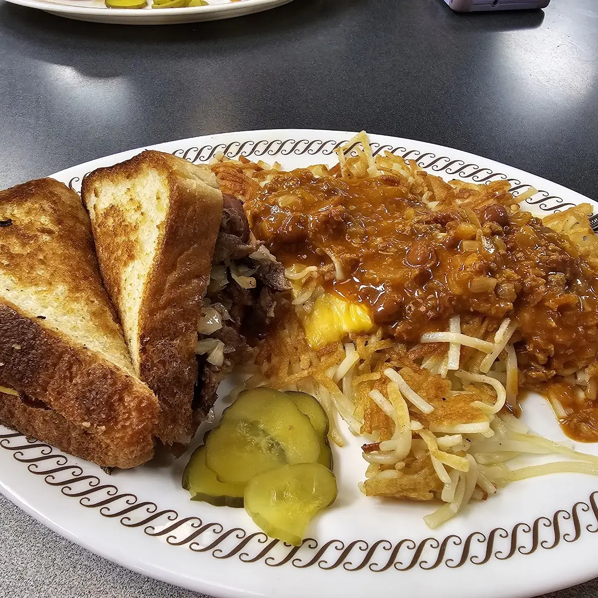 Sausage Egg and Cheese Texas Melt