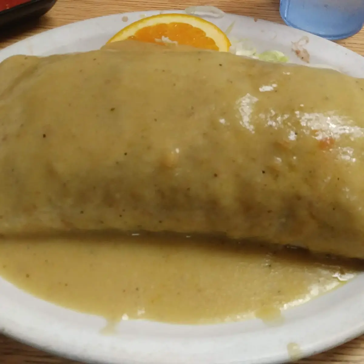 Chile Verde Burrito