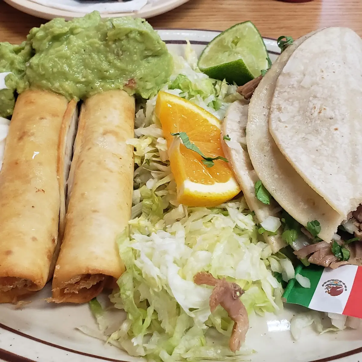 Flautas with Street Tacos