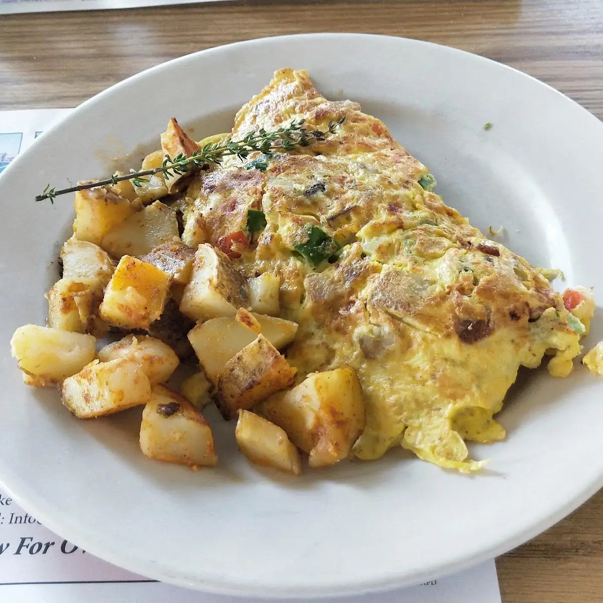 Corned Beef Hash Omelet