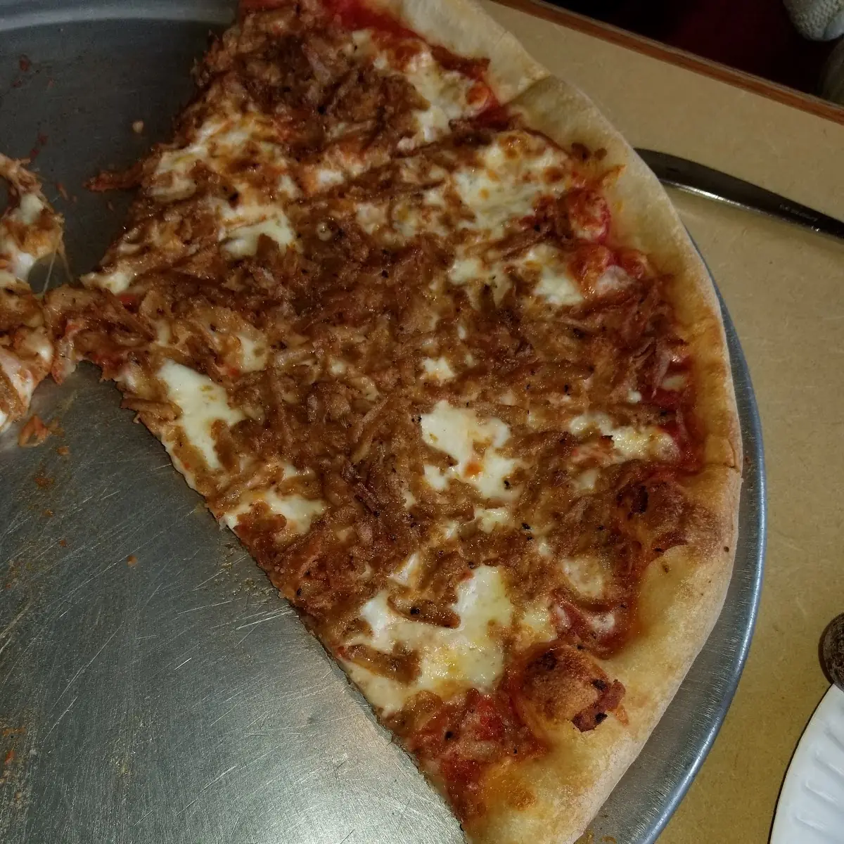 Sausage Pizza Slice