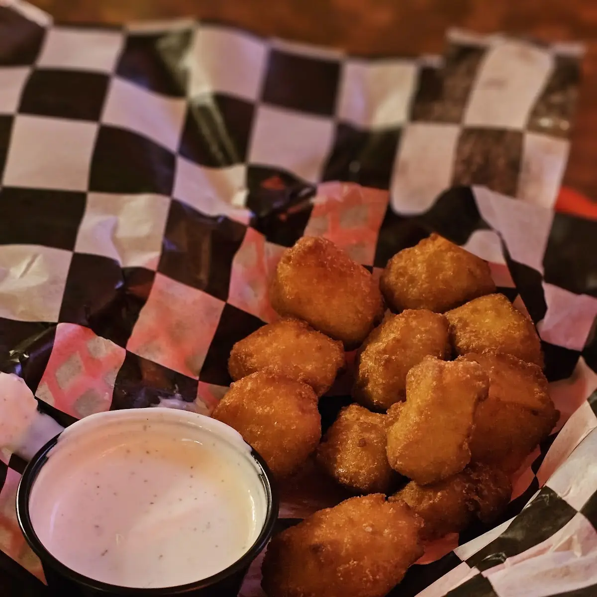 Cheese Curds and Egg Roll