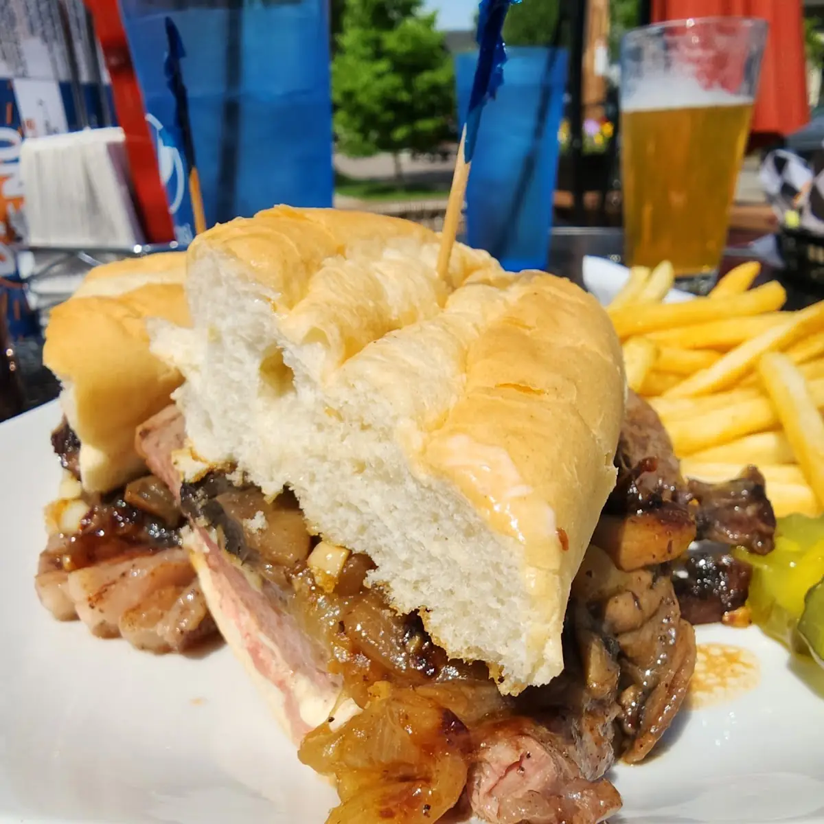 Marinated Steak Sandwich