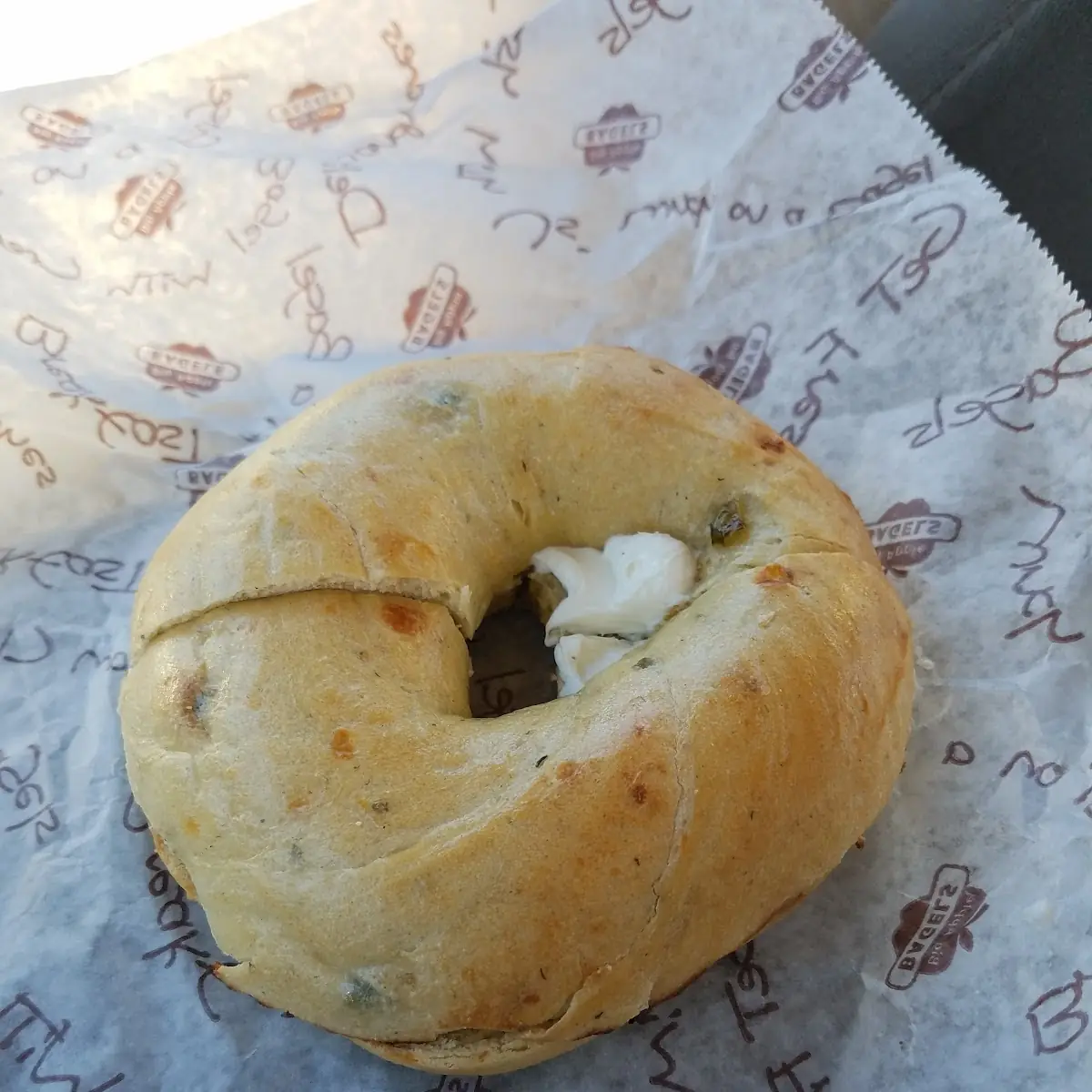 Jalapeño Bagel