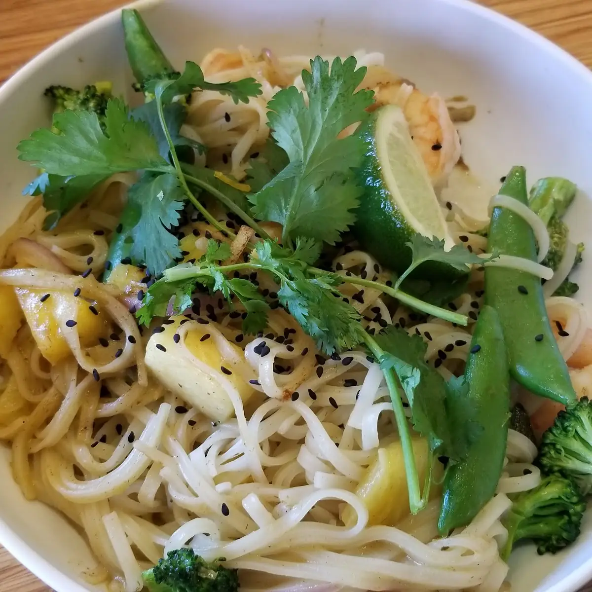 Thai Green Curry with Shrimp