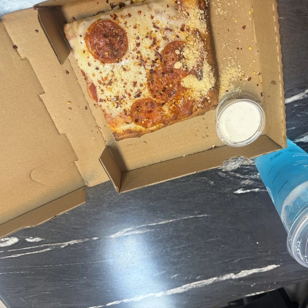 Deep Dish Sicilian Cheese Pizza