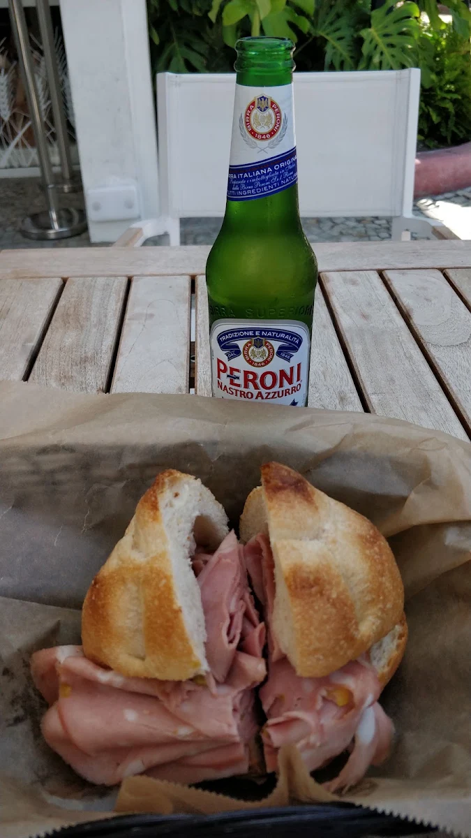 Mortadella Sandwich